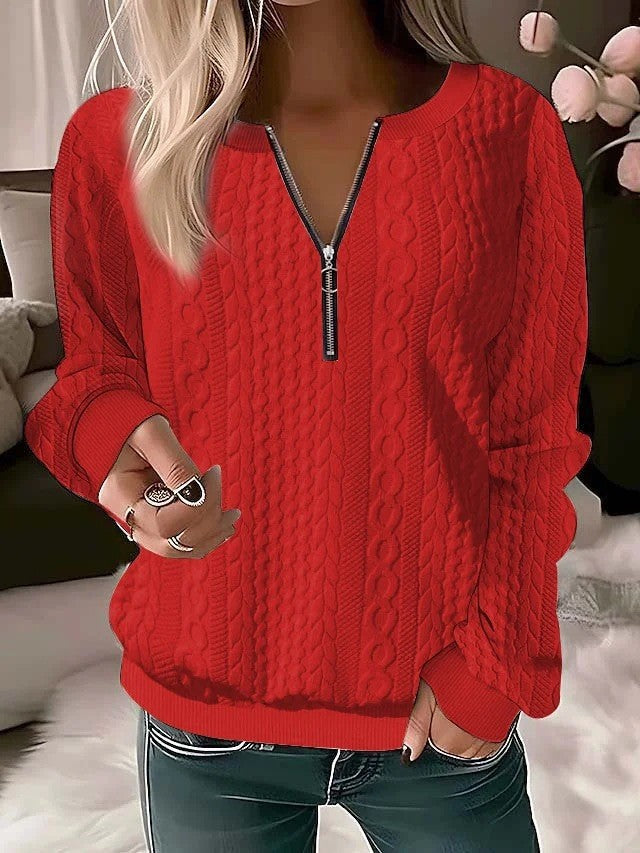Women's Zipper Cardigan